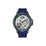 HBR908-Черный корпус, синий ремешок