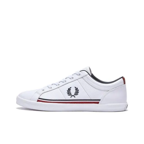 FRED PERRY Скейтборд Кроссовки Низкие Белые Черные Мужские