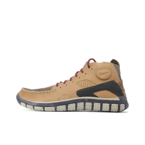 Nike Air Mowabb Амортизация Устойчивость к истиранию Дышащий MID Топ Повседневная обувь Мужская Коричневый