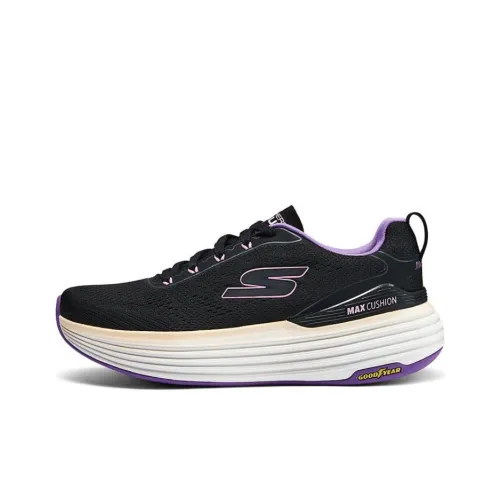 Skechers Max Cushioning Casual Low Top Черный Фиолетовый Женский