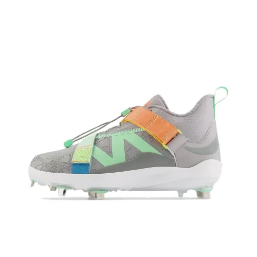 New Balance NB FuelCell Lindor 2 Амортизация MID Топ Кроссовки для тренировок Унисекс Серый Зеленый Оранжевый