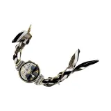 Серебряная цепочка & Черно-белый & Коричневый