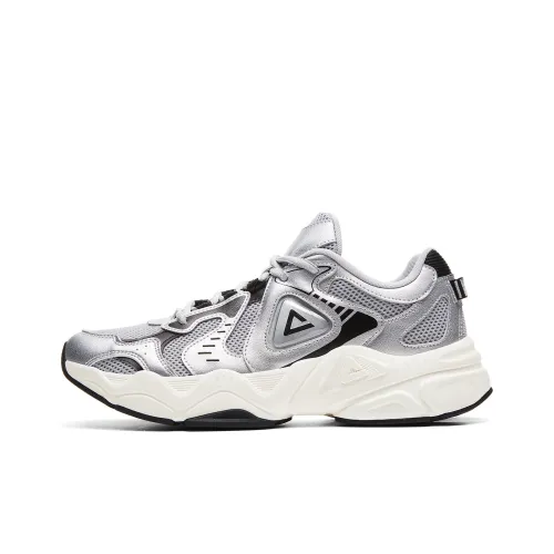 PEAK Низкий Топ Casual Мужской Серебристый Черный