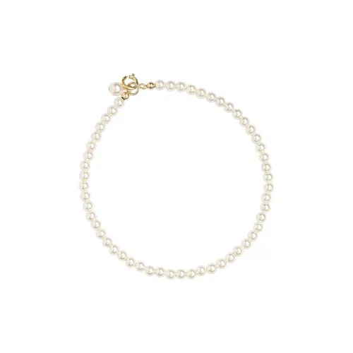 NATURALLYJOJO Жемчужная раковина Браслеты Женские Белый Золото