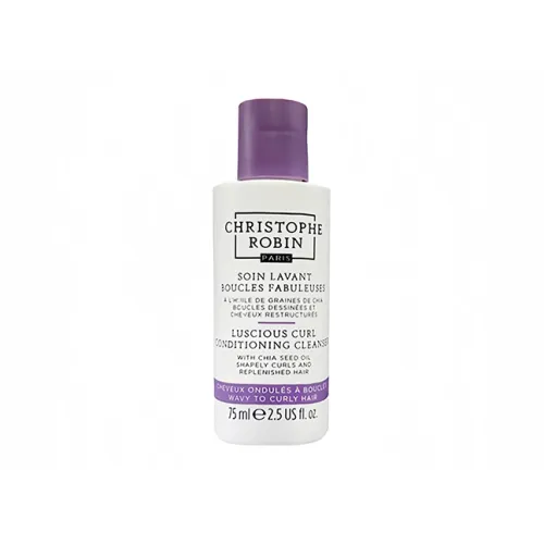 Christophe Robin Маска для волос с льняным семенем Осветляющая Укрепляющая Сглаживающая Шампунь 75 мл