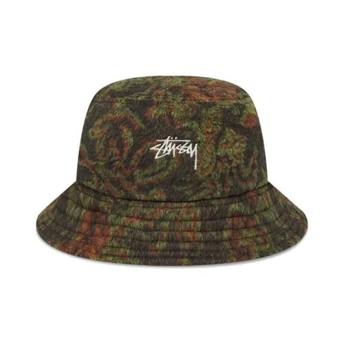 Stussy Bucket Hats Unisex Зеленый
