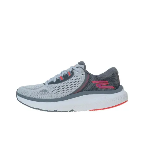 Skechers GO RUN PURE 4 Амортизация Низкий Топ Беговые кроссовки Женские Серый