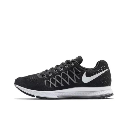 Nike Air Zoom Pegasus 32 Беговые кроссовки Низкий топ Черный Женский