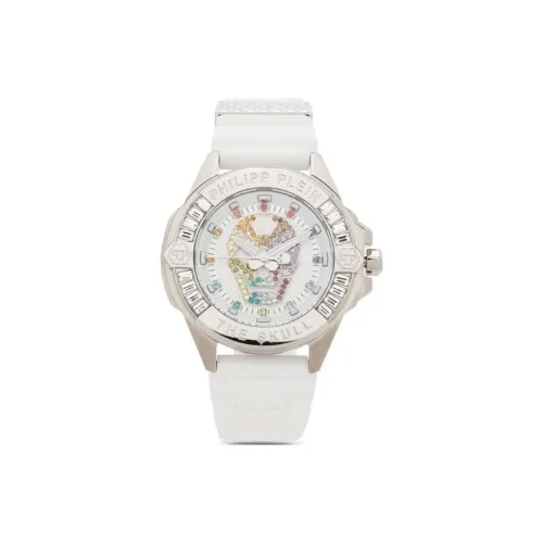PHILIPP PLEIN Кварцевый механизм Женские часы 40 мм Белый