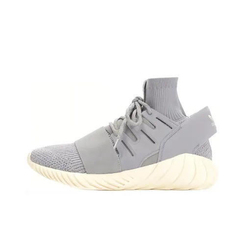 Adidas Originals Tubular Non Bottom Slip Легкий Высокий Топ Casual Унисекс Серый