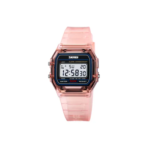 SKMEI Электронный механизм TPU ремешок Часы Мужские Черный циферблат SKM 2056 03