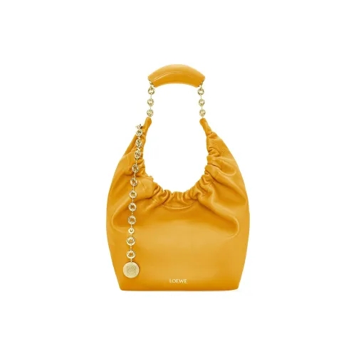 LOEWE Совместное издание Наппа Овчина Сумка через плечо Сумка Маленькая Женская Подсолнух