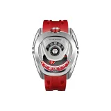 Серебряно-красный