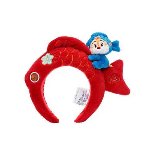 Disney Chip 'n Dale 2024 Новогодний Микки Маус Коллекция Ободок с Карп кои Дизайн Аксессуары для кукол