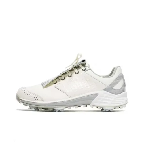 Adidas ZG21 Амортизация Износостойкие Низкие Топы для гольфа Унисекс Белые