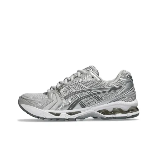 Asics Gel Kayano 14 Беговые кроссовки Низкий топ Серебристо-серый Женский