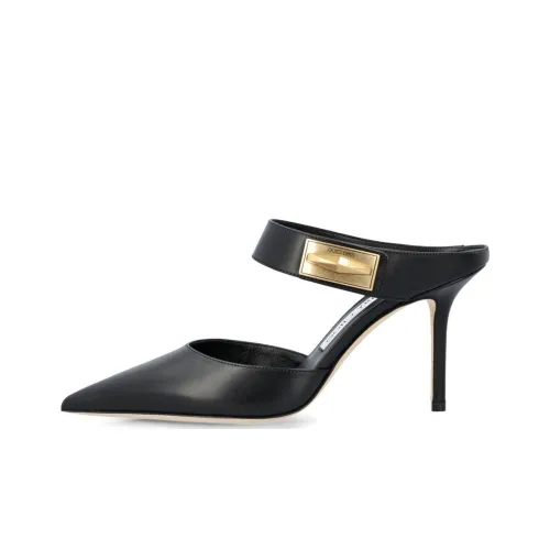 Jimmy Choo Домашние тапочки Женские Черные