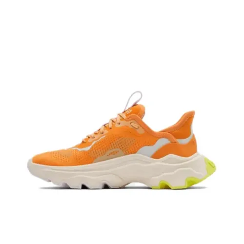 SOREL Низкий топ Повседневная обувь Женская Оранжевый Белый