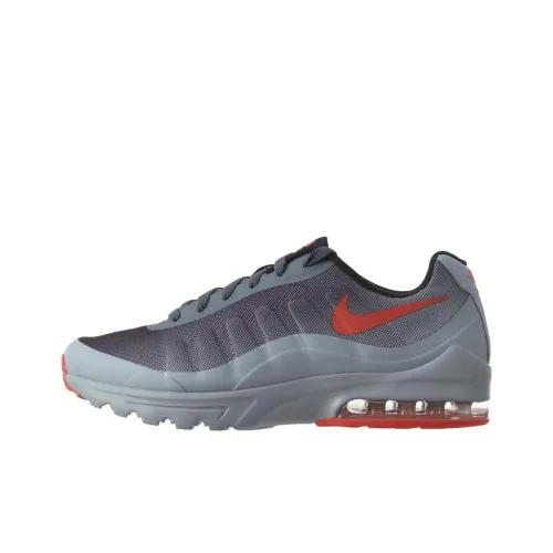 Nike Air Max Invigor Амортизация Износостойкие Низкие Кроссовки для Бега Унисекс Серые