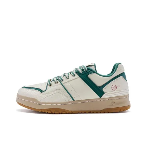 XTEP Низкий Топ Casual Мужской Чайный Белый Зеленый