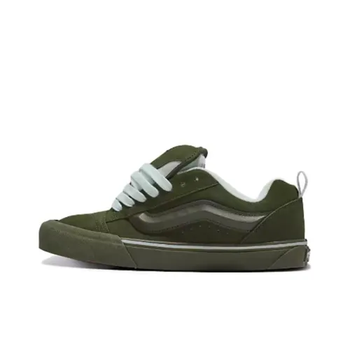 Vans Knu Skool Скейтборд Кроссовки Низкие Зеленые Унисекс