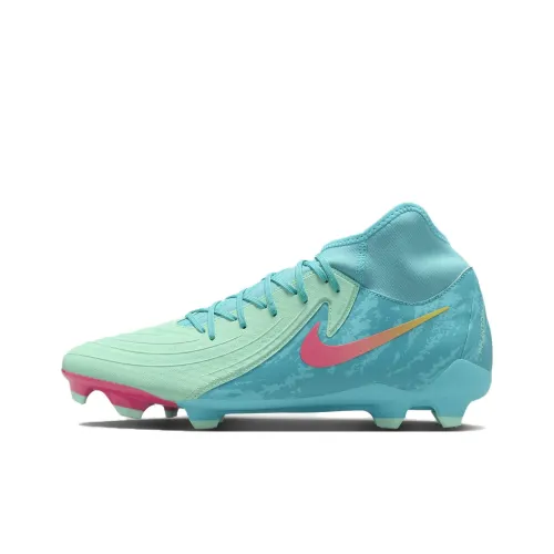 nike Phantom Luna 2 MG MULTI Ground Амортизация Износостойкие футбольные бутсы для игры на траве унисекс синий