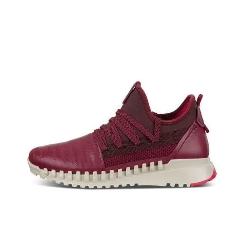 Ecco MID Топ Casual Женский Красный