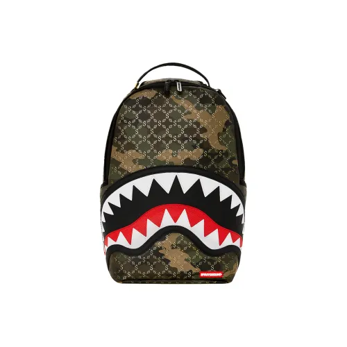 SPRAYGROUND Рюкзак из искусственной кожи унисекс зеленый