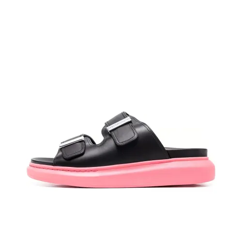 Alexander McQueen Слипоны Женские Black Pink