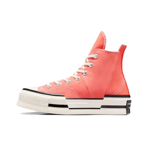 Converse Chuck 70 Plus HI Устойчивые к истиранию Дышащие Высокие Кеды Женские Розовые