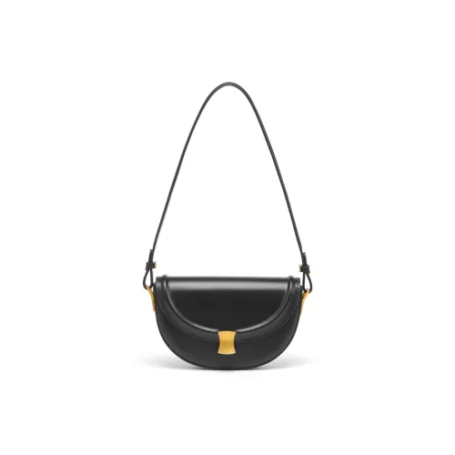 Roberta Di Camerino Сумка через плечо из коровьей кожи среднего размера женская черная экрю хаки