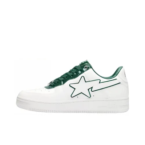 A BATHING APE STA Стильные Скейтборды Мужские Белый Зеленый
