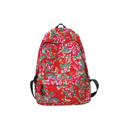 GEERDUN Nylon Backpack Standard Unisex Black Red Green GEERDUN Нейлон Рюкзак Стандартный Унисекс Черный Красный Зеленый