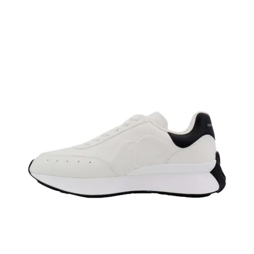 Alexander McQueen Sprint Runner Повседневный Низкий Топ Белый Женский