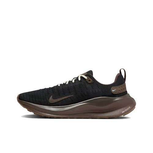 Nike Reactx Infinity 4 Low Топ Повседневные Беговые Кроссовки Мужские Черные Коричневые