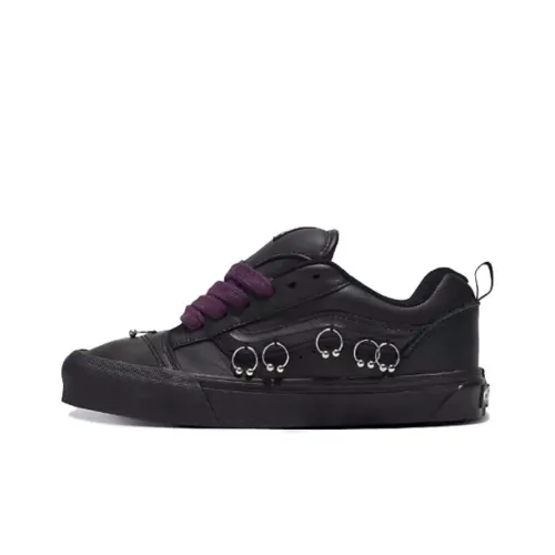 Vans Knu Skool Скейтборд Кроссовки Низкие Черные Унисекс