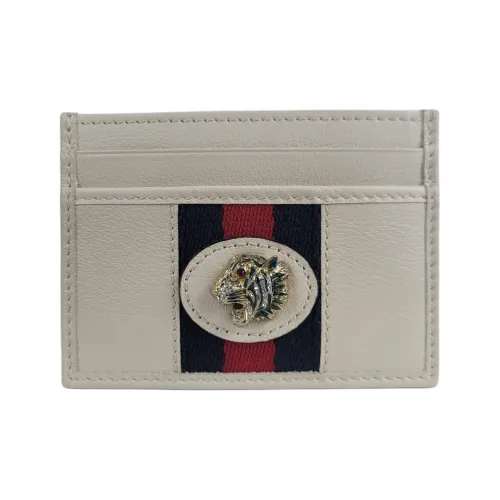 GUCCI Rajah Кожа Кошелек Держатель для карт Держатель для карт Женская Белая