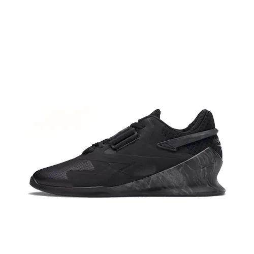 Reebok Legacy Lifter 2 Low Топ Спортивные беговые кроссовки Мужские Черные