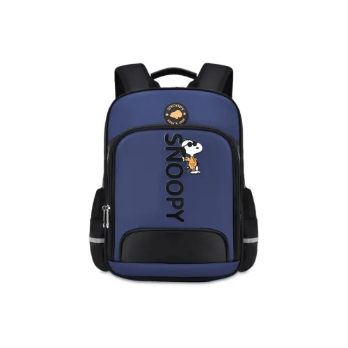 SNOOPY Полиэстер Elementary School Student Backpack Детский Темно-синий Светло-синий Розовый
