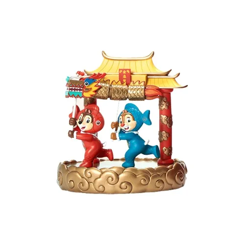 Disney Chip 'n Dale 2024 Новогодний MICKEY Collection Статуэтки