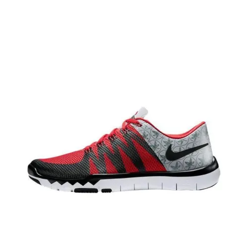 Nike Free Trainer 5,0 V6 Устойчивый к истиранию Дышащие Низкие Кроссовки для тренировок Унисекс Черный Белый Красный