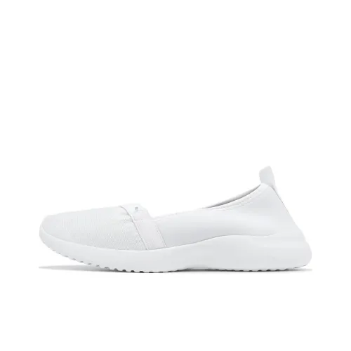 PUMA Adelina Амортизация Устойчивость к истиранию Легкий Низкий Топ Повседневная обувь Женская Белый Серебряный