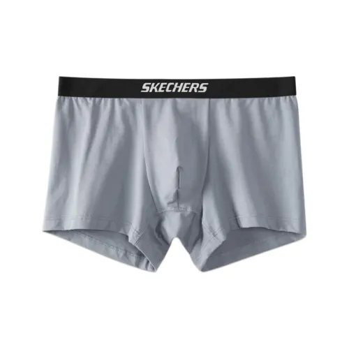 Skechers Boxers Мужской 1 Пачка Светлый Пыльно-Серый