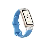 Синий Серый-8 Застежка Силиконовый Ремешок