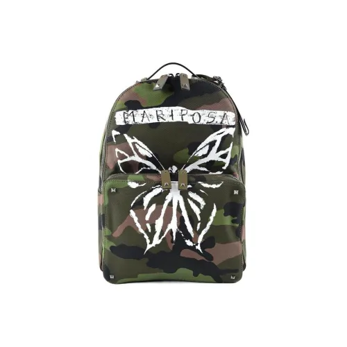 Valentino Холст Рюкзак Мужской Камуфляж