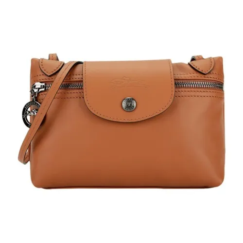 LONGCHAMP Le Pliage Xtra Телячья кожа Mini Сумка через плечо Сумка Мини Женская цвет Коньячный Коричневый