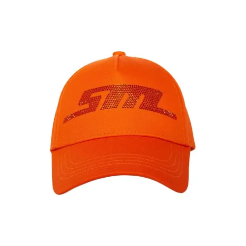 STEVE MADDEN Хлопковые кепки Женские Оранжевые