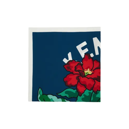 KENZO Шелковые шарфы Мужской