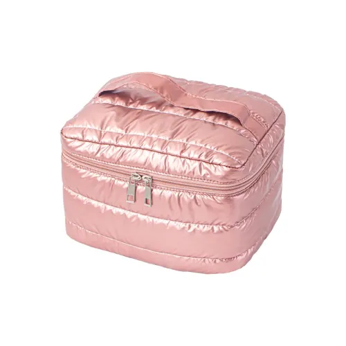 ALOENEY Полиэстер Косметичка Женская Ярко-розовая \ Ярко-серебристая