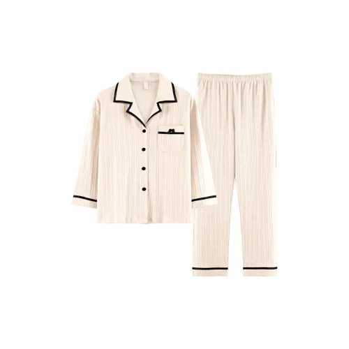 Pretty Lady Домашний костюм женский цвет слоновая кость